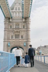 ロンドン五歳男の子七五三